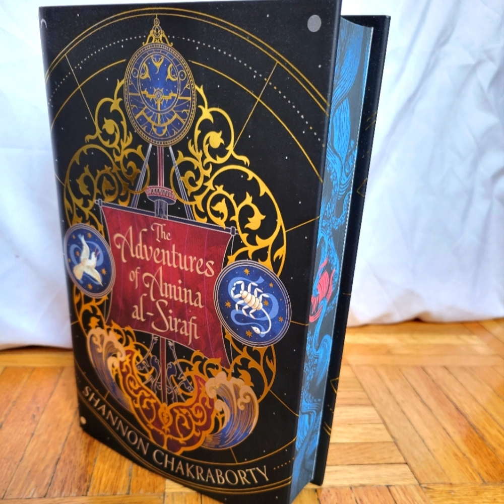 Fairyloot book The Adventures of Amina al-Sarafi special edition Chakraborty